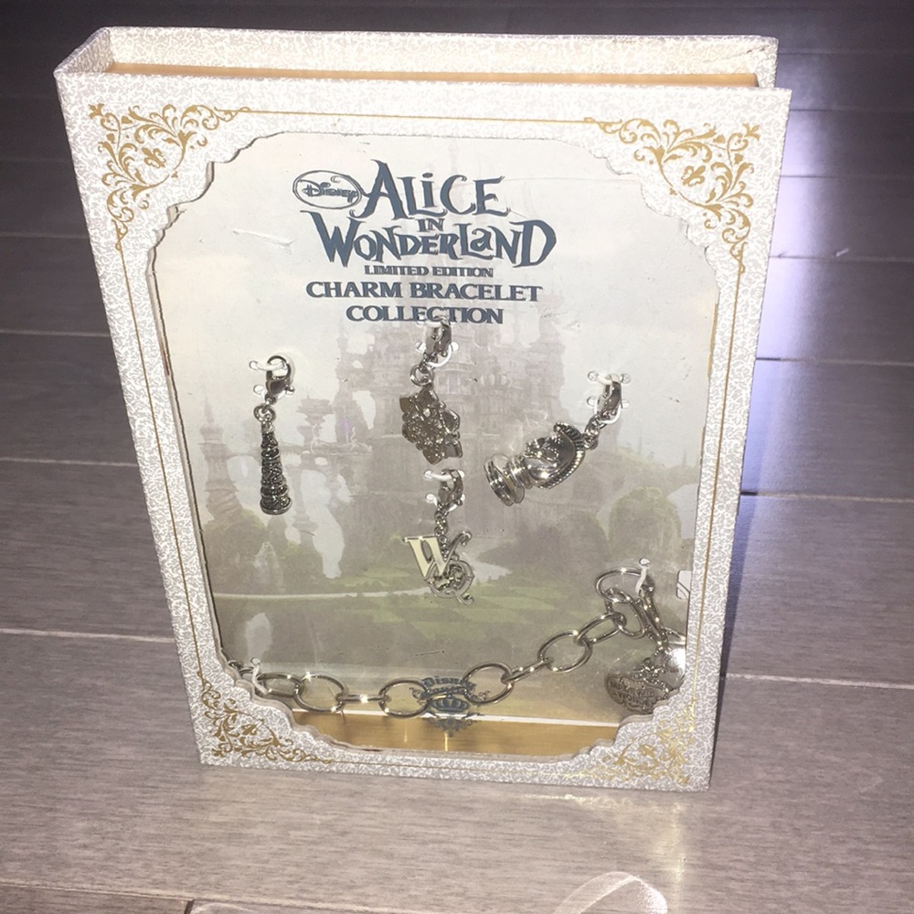 Disney Alice in Wonderland charm bracelet